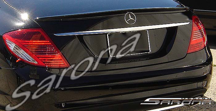 Custom Mercedes CL  Coupe Trunk Wing (2007 - 2014) - $290.00 (Manufacturer Sarona, Part #MB-045-TW)
